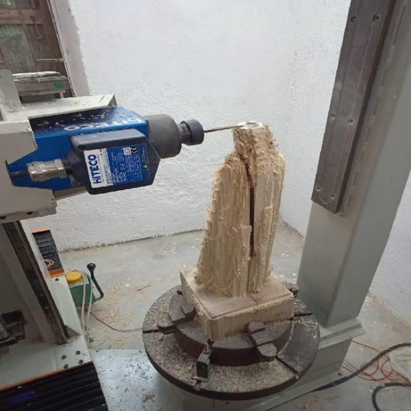 5axis Cnc Sculpture Making Machine